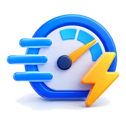 Fast 3D icon